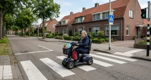 Ongeval scootmobiel